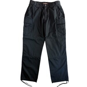 5.11 Tactical Cargo Pants‎ Women Large Regular Black Ripstop TDU 74280-019